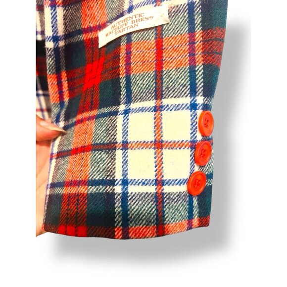 Pendleton Jacket Womens M Authentic Maclennan Scottish Tartan Plaid Wool Blazer - Picture 6 of 16